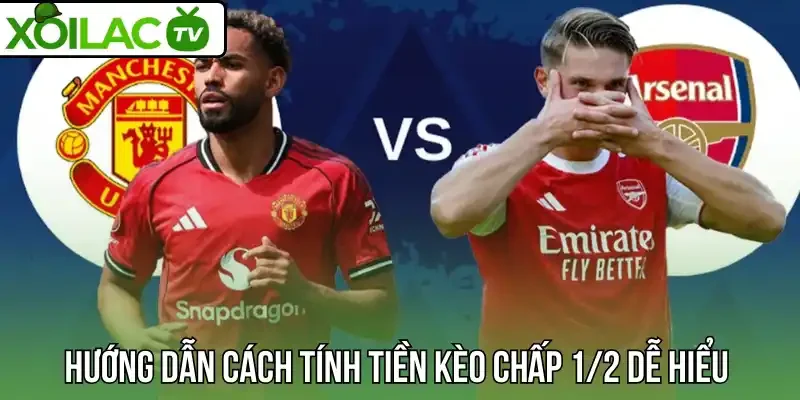Hướng dẫn cách tính tiền kèo chấp 1/2 dễ hiểu 